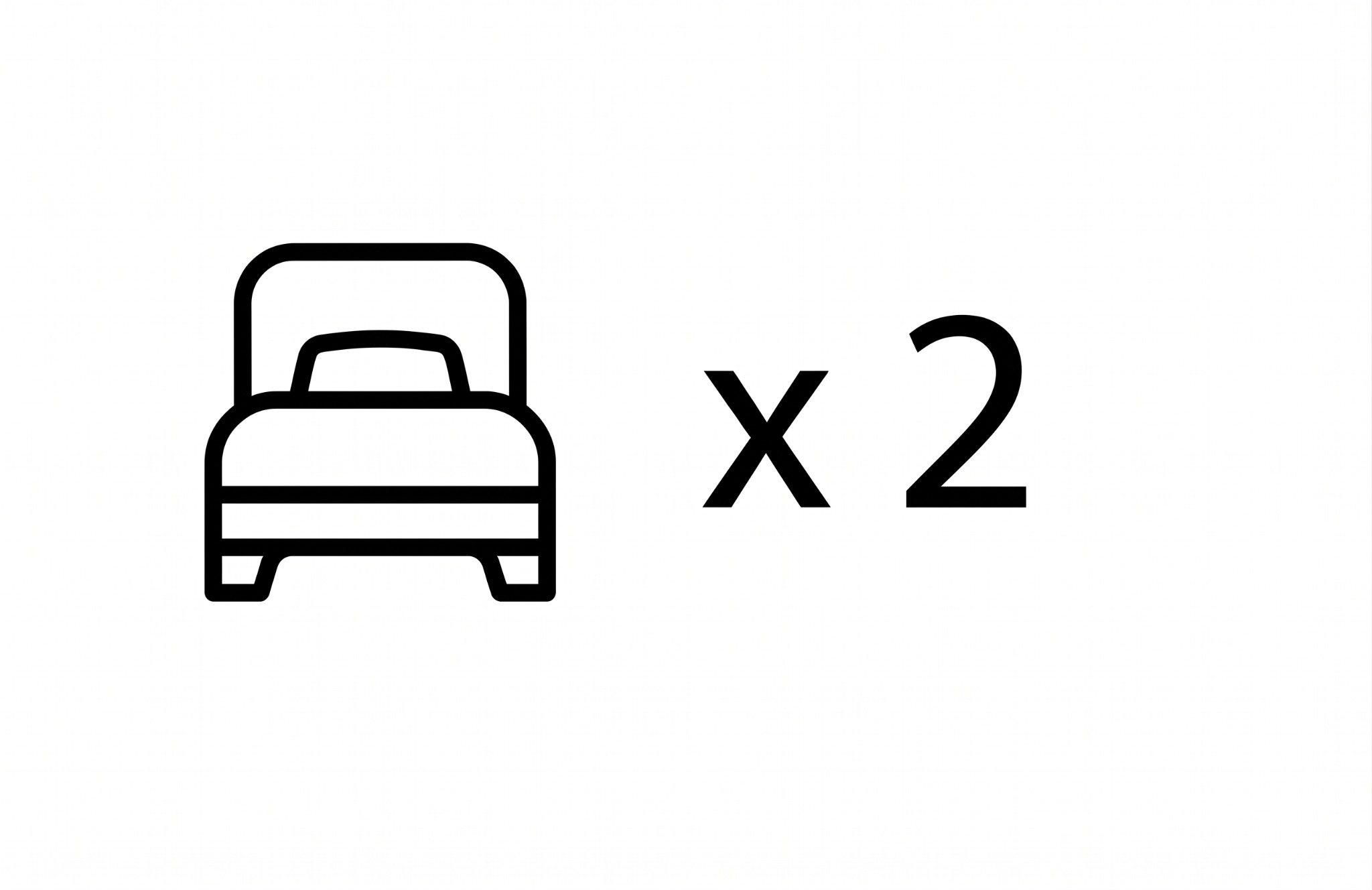 2 łóżka